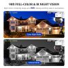 Solar Security Camera Wireless Outdoor - Pan Tilt 360°, 2MP Solar Powered Camera & Battery Powered with 98ft Night Vision - Image 3