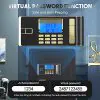 Diosmio Safe Box Home Safe 4.2Ct – Fireproof Waterproof Double Lock Safe, HD LCD Screen, Fireproof Bag - Image 4