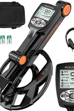SUNPOW Foldable Metal Detector - Professional Waterproof Detector for Easy Travel and Precise Treasure Hunting