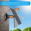 VISION WELL 3W Solar Panel - Continuous Power for Wireless Outdoor Security Camera, Waterproof - Image 5