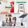 Wireless Solar Outdoor Home Security Camera - 360° View, Full Color Night Vision, PIR Motion Detection, 1080P HD, 64G SD Card 🌞🏡 - Image 9
