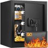 Mitlvge 2.3 Cu ft Fireproof Safe – Smart Security with Digital Keypad, Waterproof & Fireproof Design, and Latest LED Light - Image 9