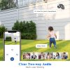 Ctronics Dual Lens Outdoor WiFi Camera – 6X Hybrid Zoom, Auto Tracking, Color Night Vision, 2-Way Talk - Image 6