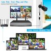 OOSSXX 5.0MP & PIR Detection 2-Way Audio Dual Antennas Outdoor Security Camera System - Image 8