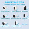 DIANMU Solar Panel: Ultimate Power Solution for Ring Spotlight Cam Plus/Pro (Battery), EufyCam 3C/2C Pro/2 Pro/E/SoloCam E40/E20 - Image 2
