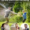 2K Outdoor Security Camera: 360° PTZ, Color Night Vision, Motion Tracking, Two-Way Audio, IP66 Weatherproof, Works with Alexa - Your Ultimate Home Surveillance Solution - Image 3