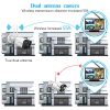2-Way Audio Dual Antennas Outdoor Security Camera System Wireless with Monitor - Image 5