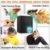 Mitlvge 2.3 Cu ft Fireproof Safe – Smart Security with Digital Keypad, Waterproof & Fireproof Design, and Latest LED Light - Image 7
