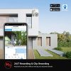 BOAVISION Outdoor Wireless WiFi IP Camera - 360° View, Motion Tracking, and Full Color Night Vision - Image 7