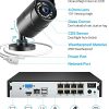 H.265+ 5MP PoE Home Security Camera System - 24/7 Surveillance with 2K Resolution, Advanced Compression, and Remote Access - Image 9
