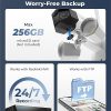 Duo Floodlight Camera - 4K Dual-Lens Outdoor Security Camera, Color Night Vision, Smart Detection, Siren Alarm, 180° Panorama, 2.4G/5GHz Dual-Band WiFi - Image 8