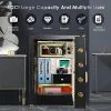 Diosmio Safe Box Home Safe 4.2Ct – Fireproof Waterproof Double Lock Safe, HD LCD Screen, Fireproof Bag - Image 6