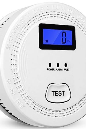 2 in 1 CO & Smoke Alarm - Battery-Operated Carbon