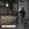 2K Light Bulb Security Camera - 360° Wi-Fi, Color Night Vision, Motion Alerts, Auto Tracking, SD & Cloud Storage, Alexa Compatible - Image 6