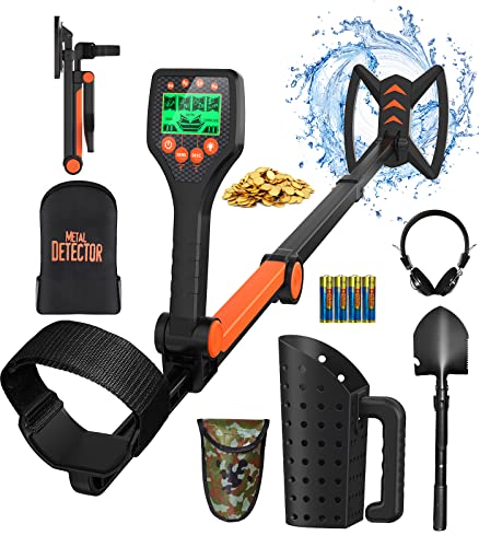 Foldable Metal Detector Kit for Adults & Kids