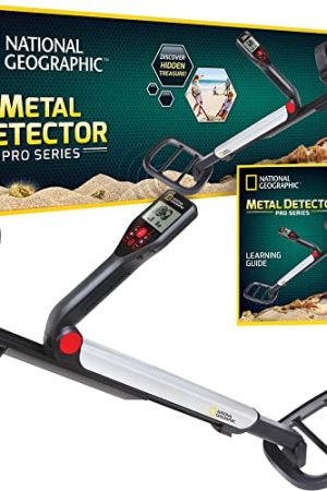 NATIONAL GEOGRAPHIC PRO Series Metal Detector - Exclusive for Ultimate Treasure Hunting
