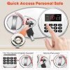 Digital Home Security Safe Box with LCD Keypad Key & Removable Shelf - Image 4