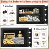 Digital Home Security Safe Box with LCD Keypad Key & Removable Shelf - Image 7