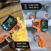 MESTEK Infrared Thermometer -58℉~1472℉ Color LCD Screen, K Probe Digital Laser IR Temp Gun - Image 7