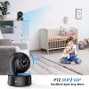 Ctronics 2.5K 4MP Indoor Security Cameras - Color Night Vision, PTZ 355°/120°, Two-Way Audio - Pack of 4 - Image 5