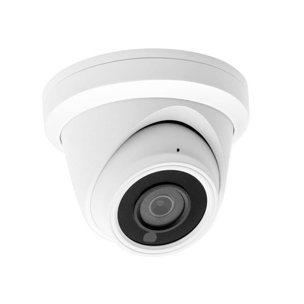 Surveillance with 4MP PoE IP Turret Dome Camera