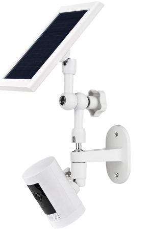 Optimize Sunlight Exposure with 2-in-1 Wall Mount for Ring Solar Panel and Cameras