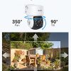 ANNKE 3K Lite Wired H.265+ 8CH Surveillance DVR and 2X 1080p AHD Outdoor CCTV PT Camera - AI Detection - Image 3