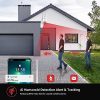 BOAVISION Outdoor Wireless WiFi IP Camera - 360° View, Motion Tracking, and Full Color Night Vision - Image 4