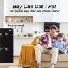 Large Double Door Safe Box, Heavy Duty Cabinet Safe with Three Departments and Adjustable Shelf - Image 8
