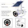 360° Rotatable Dummy Camera and Solar Motion Sensor Light - Image 2