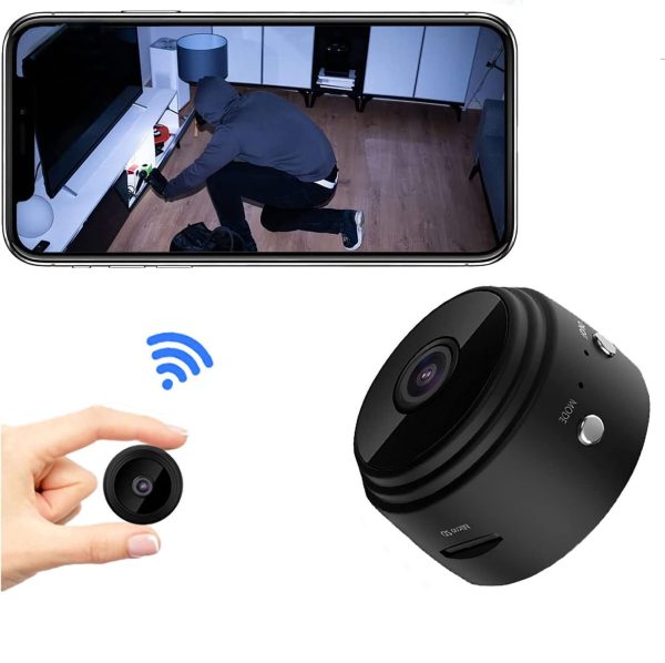 senri Mini Security Camera: 1080P HD WiFi Camera for Indoor/Outdoor Monitoring