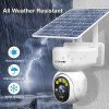 Wireless Solar Outdoor Home Security Camera - 360° View, Full Color Night Vision, PIR Motion Detection, 1080P HD, 64G SD Card 🌞🏡 - Image 6
