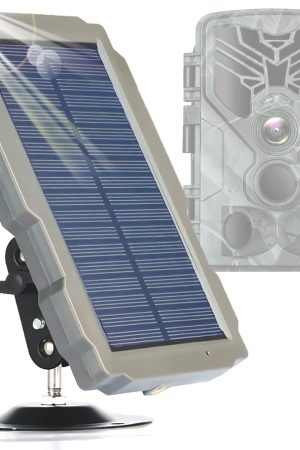 Trail Camera Solar Panel Kit - Uninterrupted Power Supply, 12V/1A 6V/2A