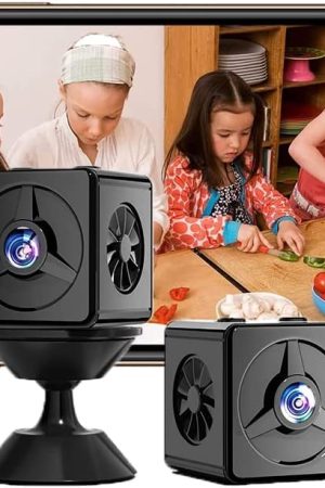 Stopow Spy Camera Hidden Camera,1080P Magnetic WiFi Mini Nanny Cam: Ultimate Security for Home and Office