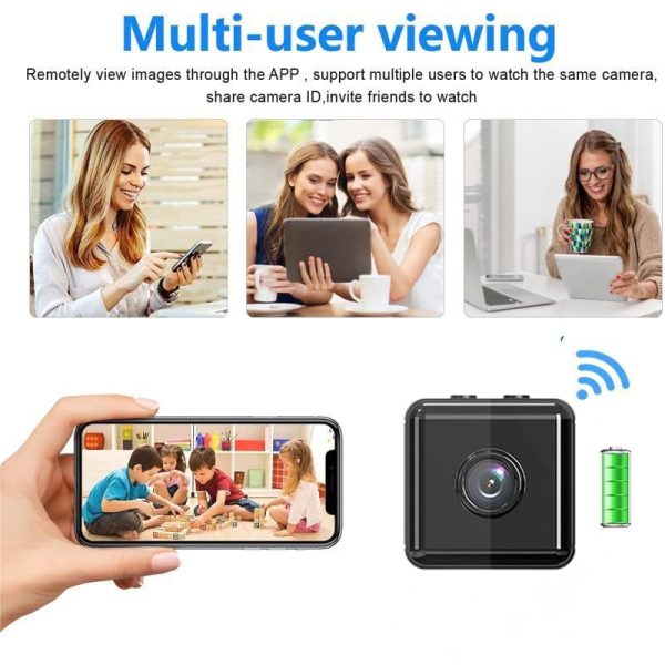 SecureGuard 1080P Wireless WiFi Security Camera – Indoor/Outdoor Monitoring, Baby & Home Surveillance, Easy Setup, Remote Access via Mobile App