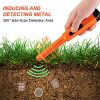 360° Metal Detector Pinpointer – Handheld Probe for Precise Detection, LED Light, Belt Holster, and Waterproof Design for Efficient Metal Hunting - Image 5