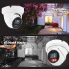 Hikvision/Uniview Compatible 4MP PoE IP Turret Dome Camera – Crystal Clear Resolution, Audio Capabilities, and 98ft IR Night Vision - Image 4
