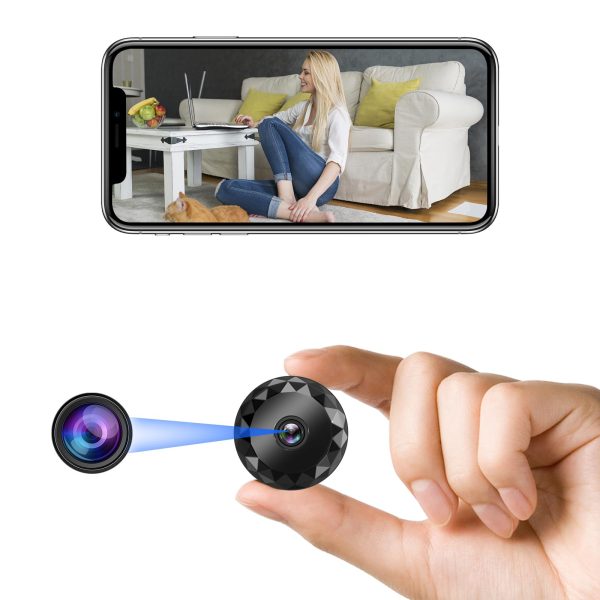 beturnown Wireless Security Camera - 1080P Mini Camera with AI Motion Detection, Super Night Vision, and Seamless Playback