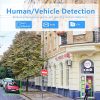 Tennoz 8MP 4K IP PoE Turret Camera Outdoor - H.265, 80ft Night Vision, 2.8mm Lens, Built-in Mic, Wide Angle - Image 3