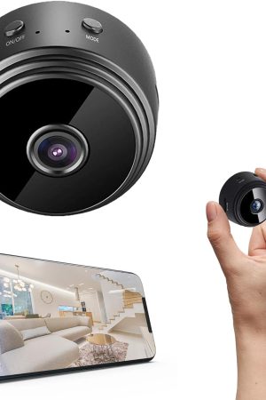 Mini Spy Camera - Wireless WiFi Security Camera with Night Vision for Home, Office, and Family Monitoring