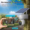 Wireless Solar Outdoor Home Security Camera - 360° View, Full Color Night Vision, PIR Motion Detection, 1080P HD, 64G SD Card 🌞🏡 - Image 7