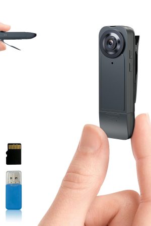 Mini Body Camera - 1080P HD Night Vision, 6HR Battery, Wearable Camcorder