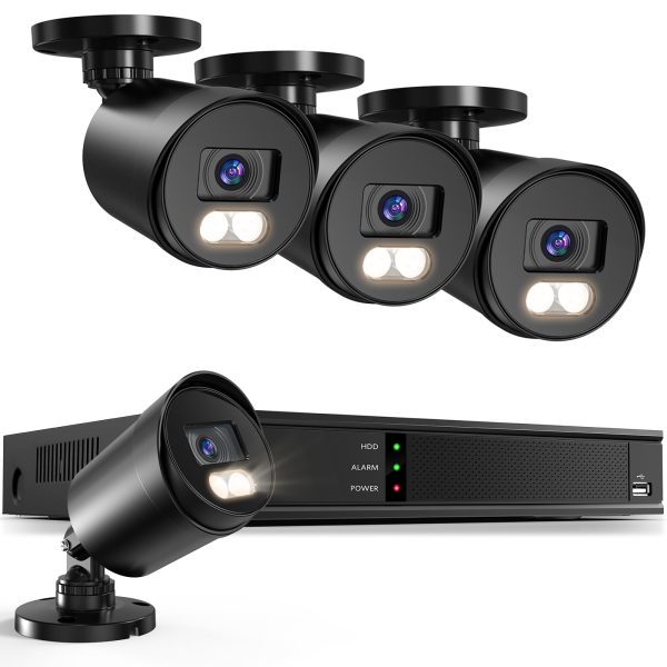 H.265+ 1080p Home Security Camera System - 8CH
