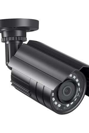 Rraycom 1080P HD 2000TVL Security Camera - 4-in-1 TVI/CVI/AHD/960H, 115ft IR Night Vision, IP67 Weatherproof Bullet Camera for Analog Surveillance DVR