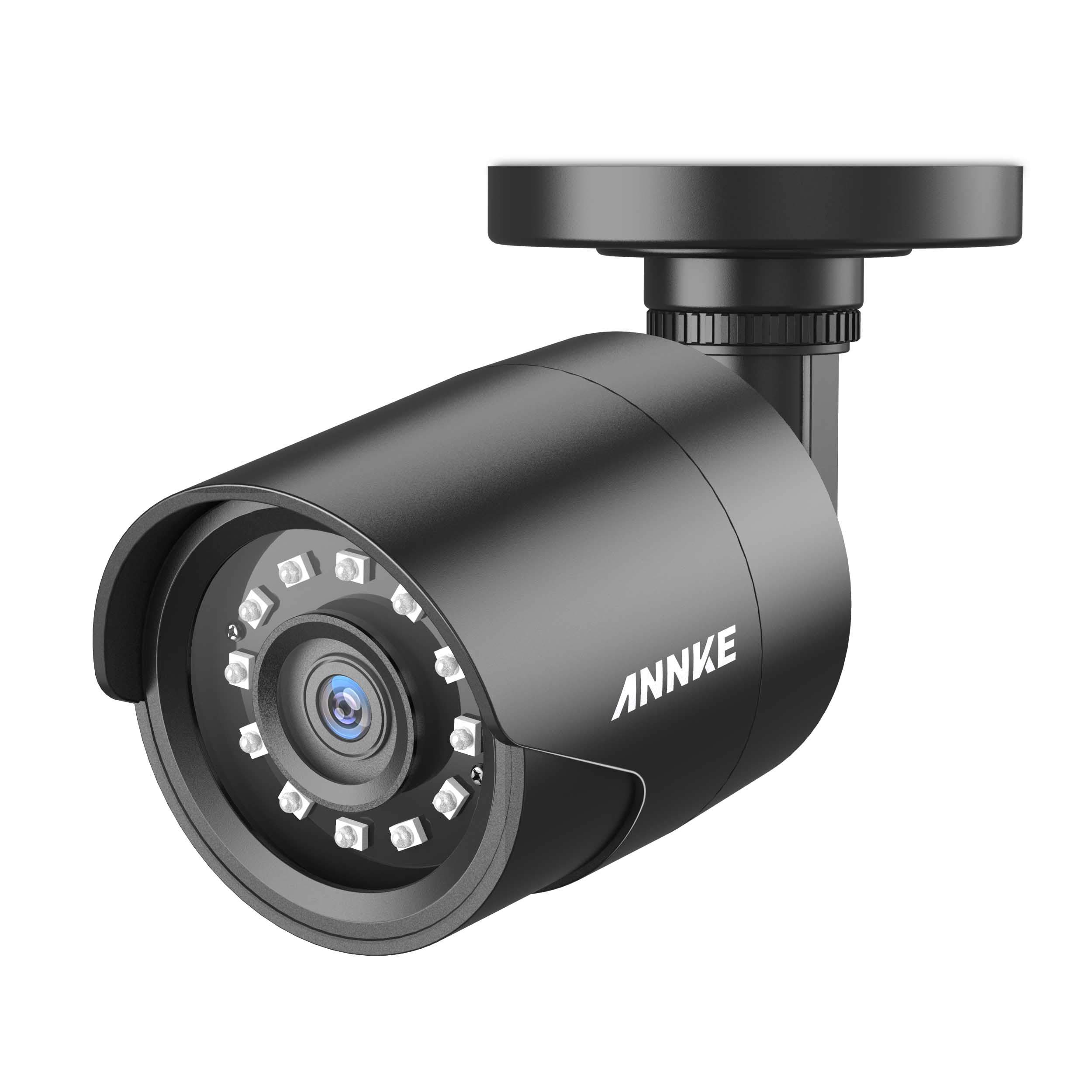 ANNKE 1080p HD-TVI Security Surveillance Camera: Crystal Clear Footage, 2MP Bullet Camera with Super Night Vision for Home CCTV System