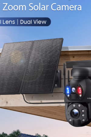 6MP 36X Zoom Solar Security PTZ Camera