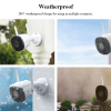 The 4MP AI Human Detection Wi-Fi Camera features advanced human detection, night vision capabilities, and weatherproof design, making it perfect for outdoor monitoring and smart home integration.