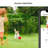 4MP AI Human Detection Wi-Fi Security Camera Alexa, and Google Assistant for Outdoor Smart Monitoring with Night Vision - Image 6