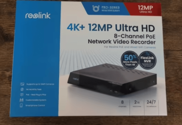 Reolink 4K 8CH NVR with Human/Car Detection – Ultimate Surveillance Solution for 24/7 Home Security