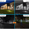 Solar-Powered 3-Lens Security Camera with Color Night Vision for Complete Area Monitoring - Image 3